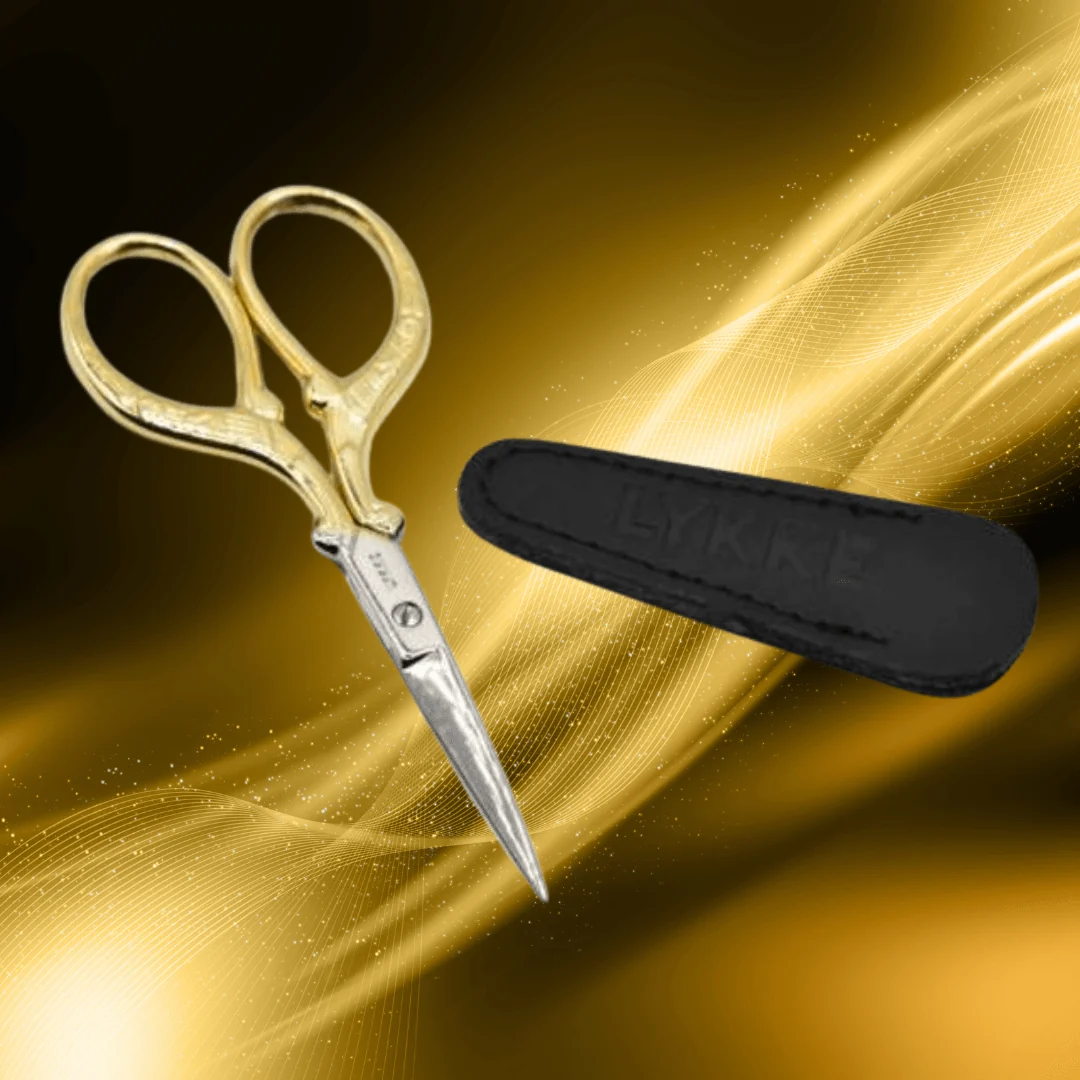 24-carat gold-plated scissors - Lykke