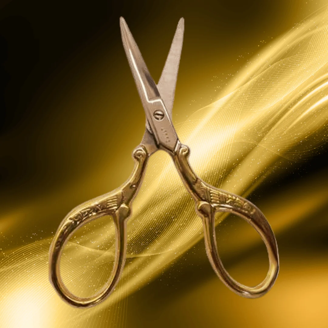 24-carat gold-plated scissors - Lykke - Image 3