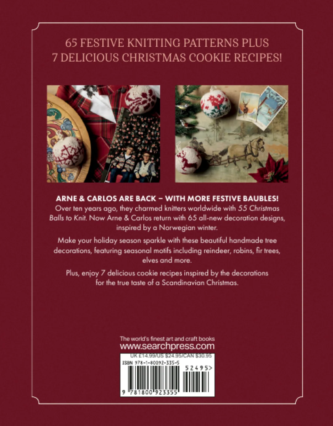 65 New Christmas Balls to Knit by Arne & Carlos - Image 2