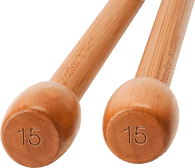 ChiaoGoo Bamboo Needles 23 cm (9") Patina - Image 3