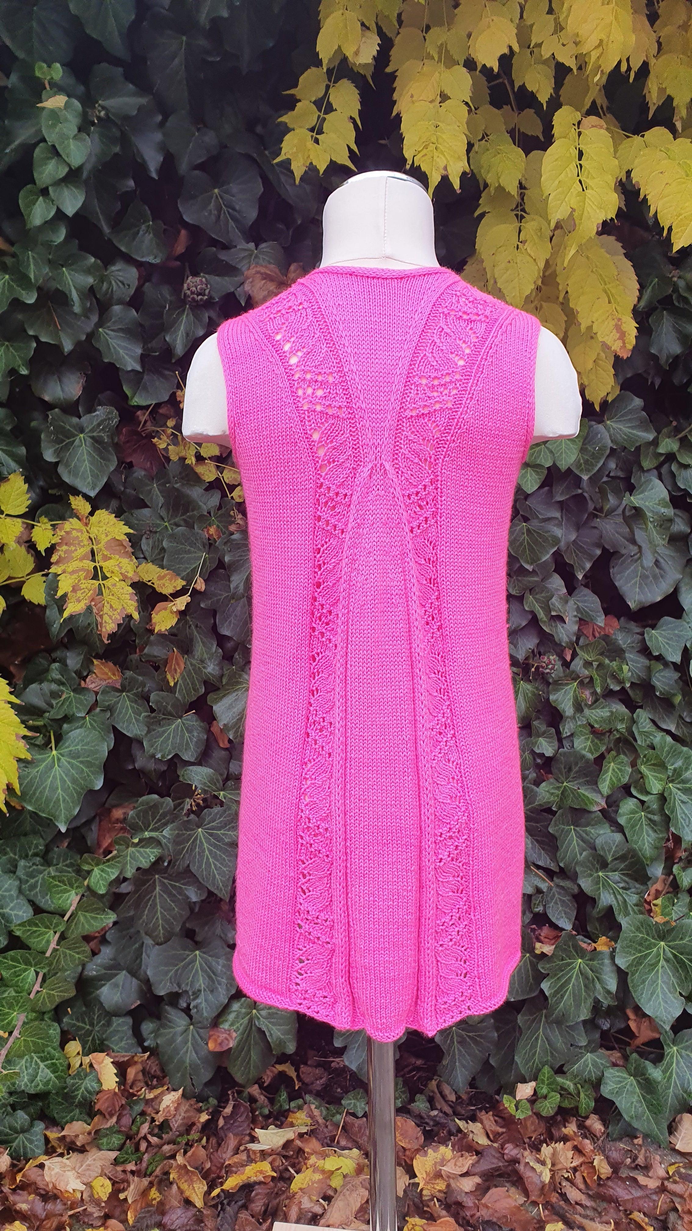 Andelin Girls' tunic - KNITTING KIT - Image 4
