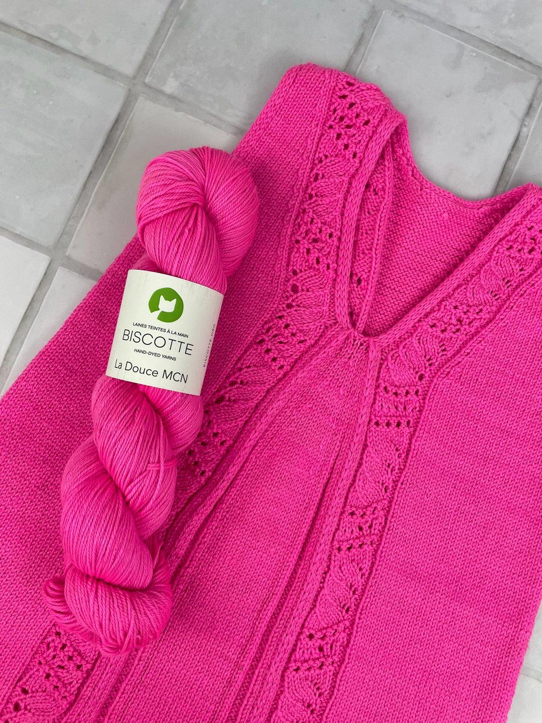 Andelin Girls' tunic - KNITTING PATTERN - Image 2
