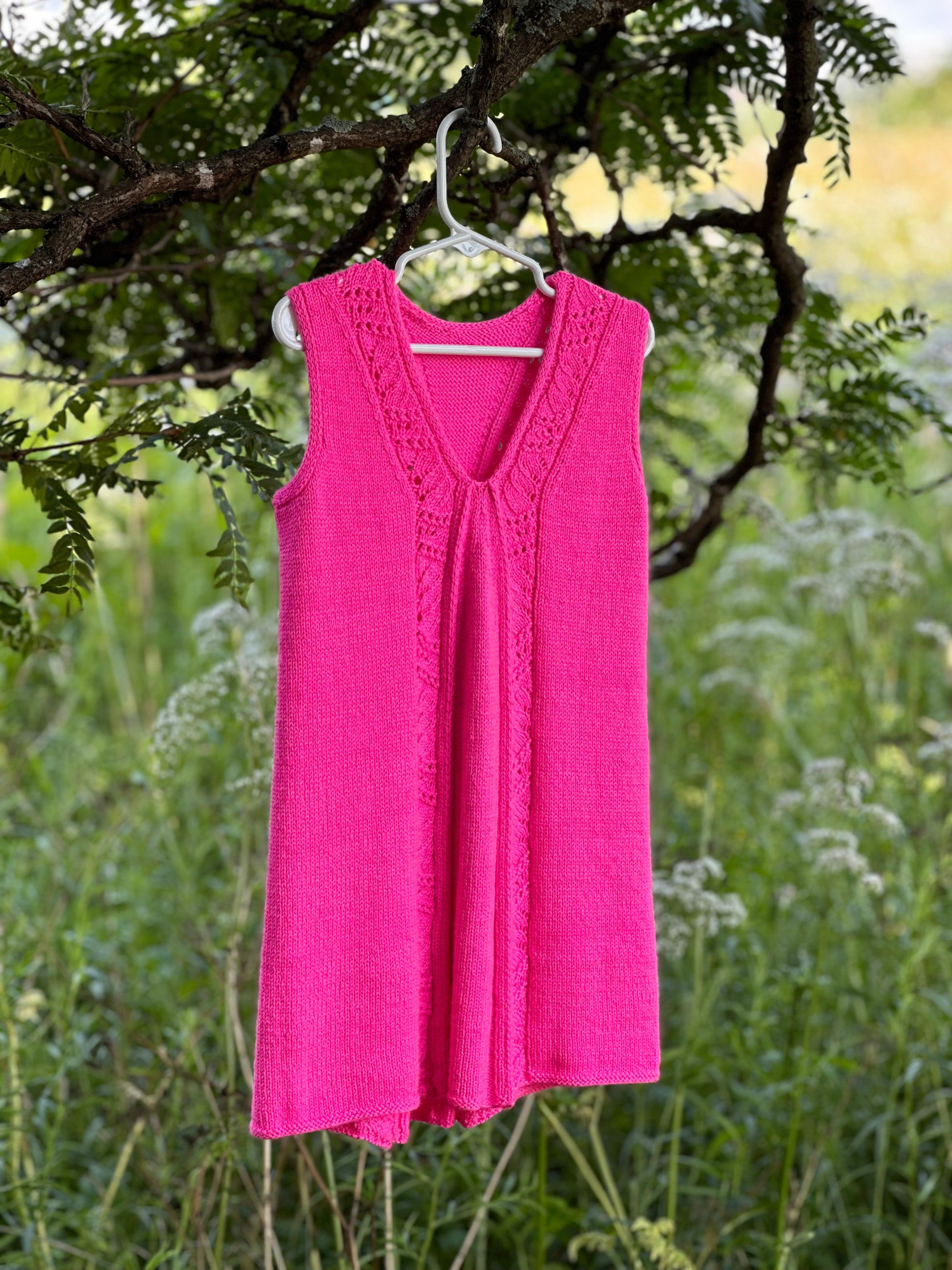Andelin Girls' tunic - KNITTING PATTERN - Image 3