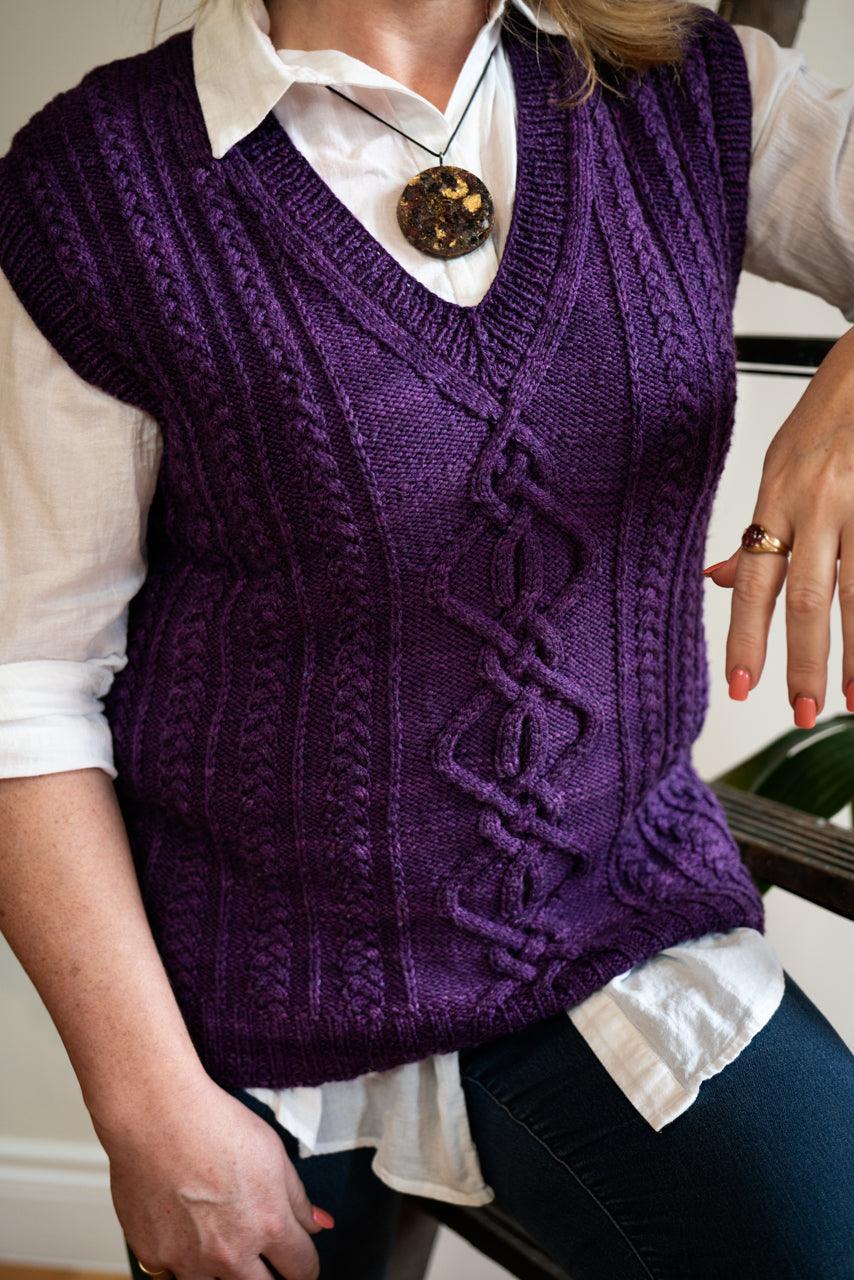Arsinoi Vest - Knitting pattern