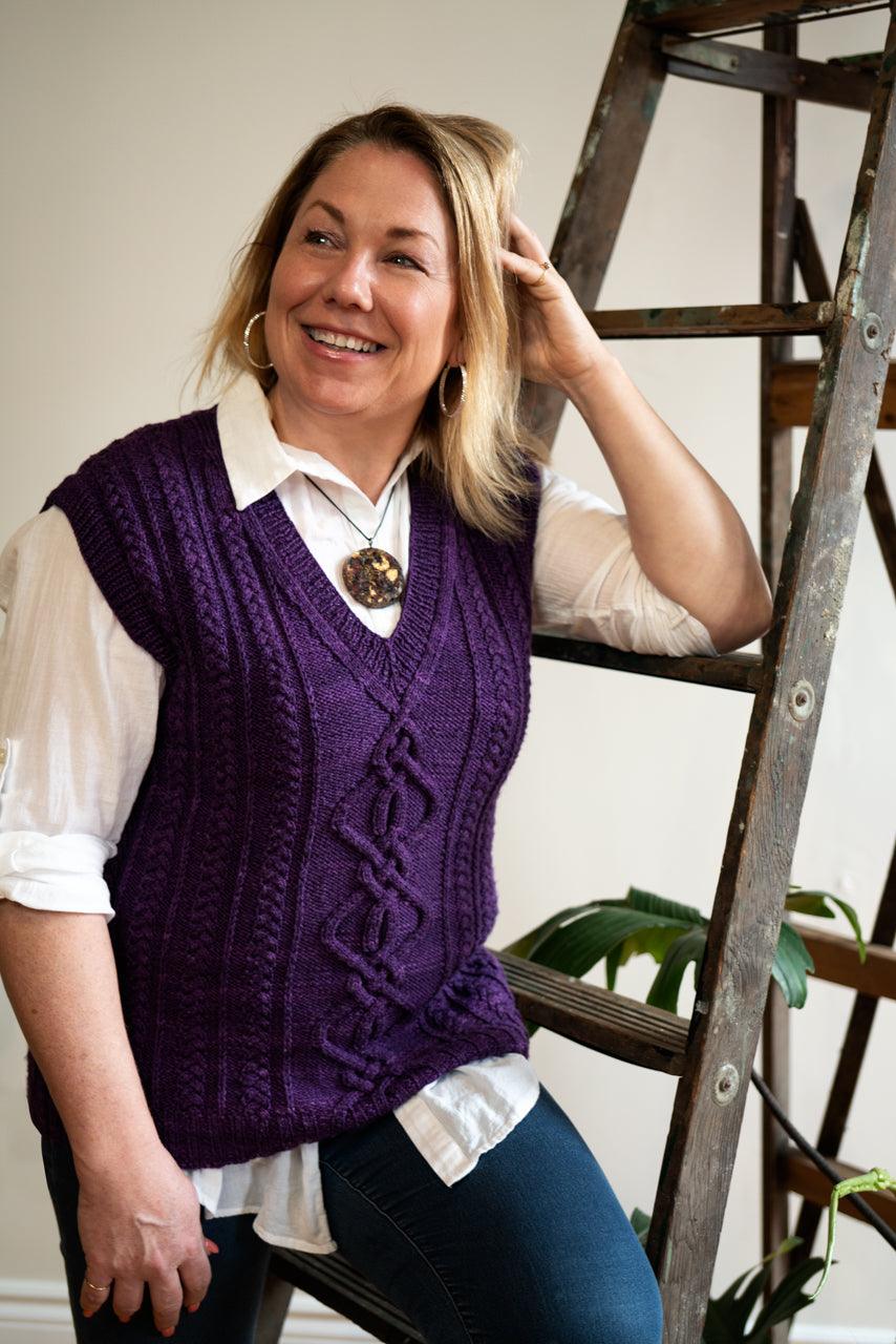 Arsinoi Vest - Knitting pattern - Image 4