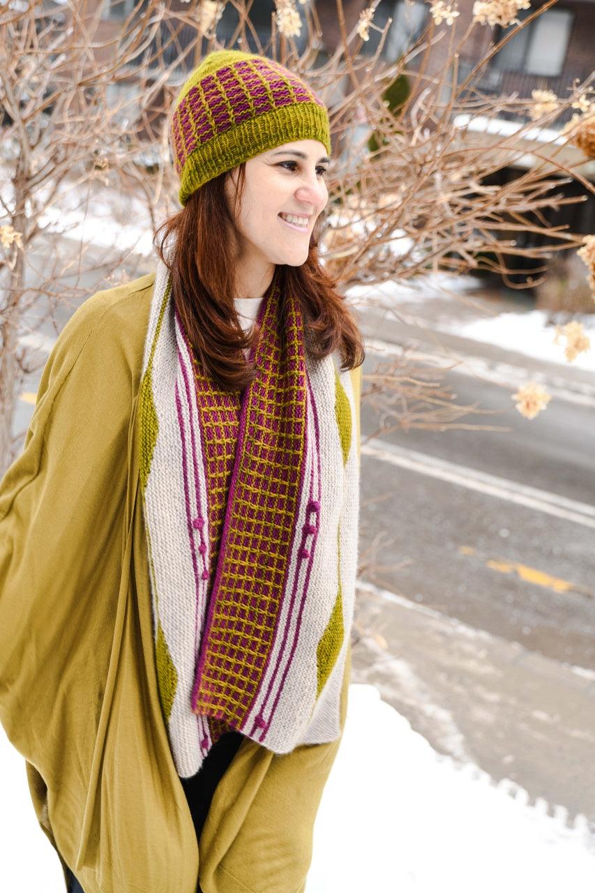 ART NOUVEAU SCARF Knitting Pattern - Image 2