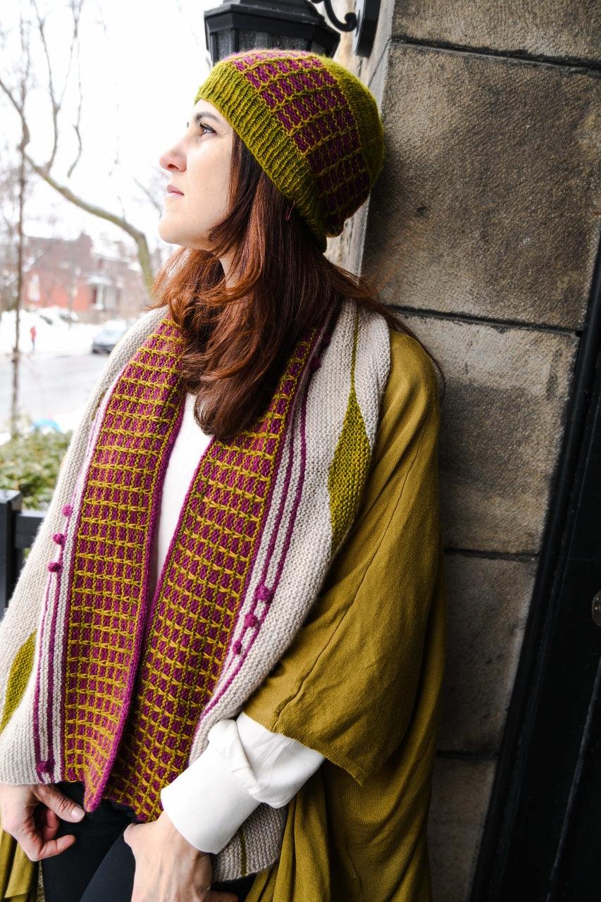ART NOUVEAU SCARF Knitting Pattern - Image 3