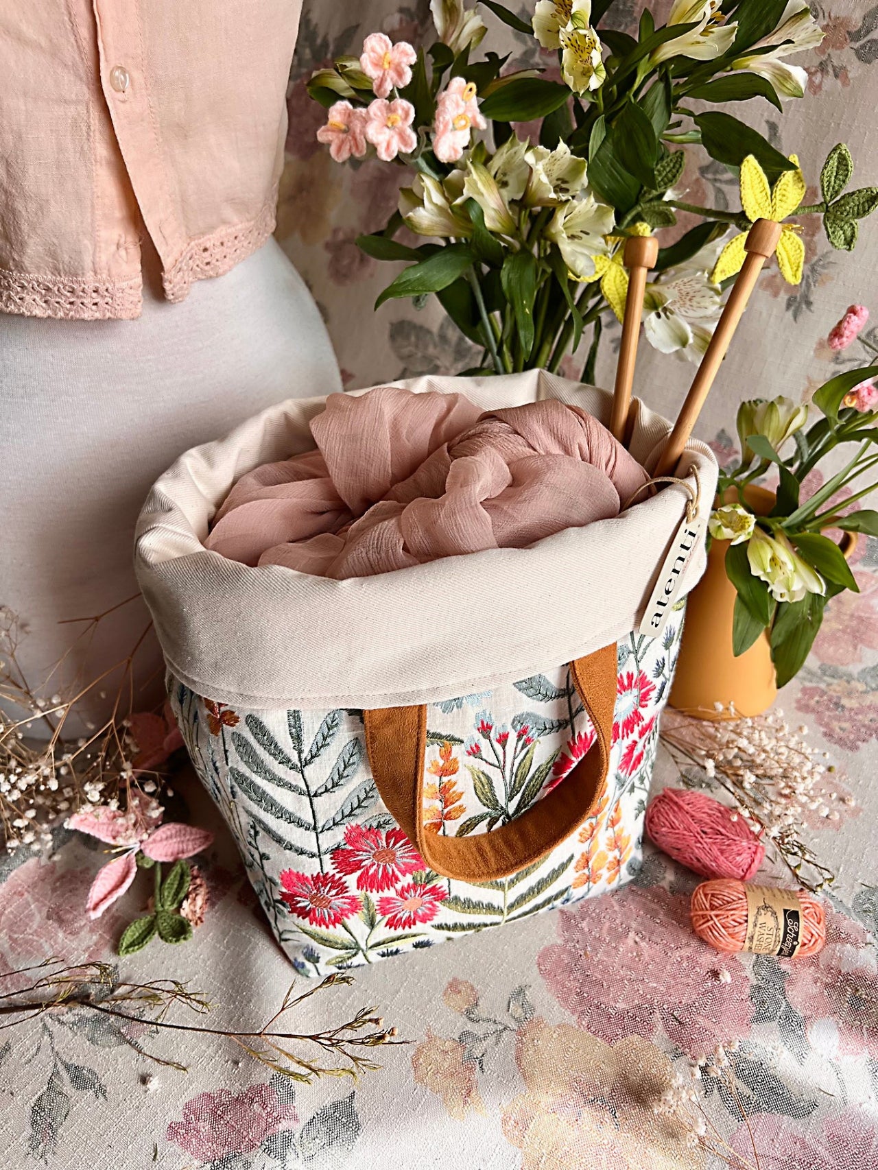 Atenti Wildflower Hope Basket - Image 2