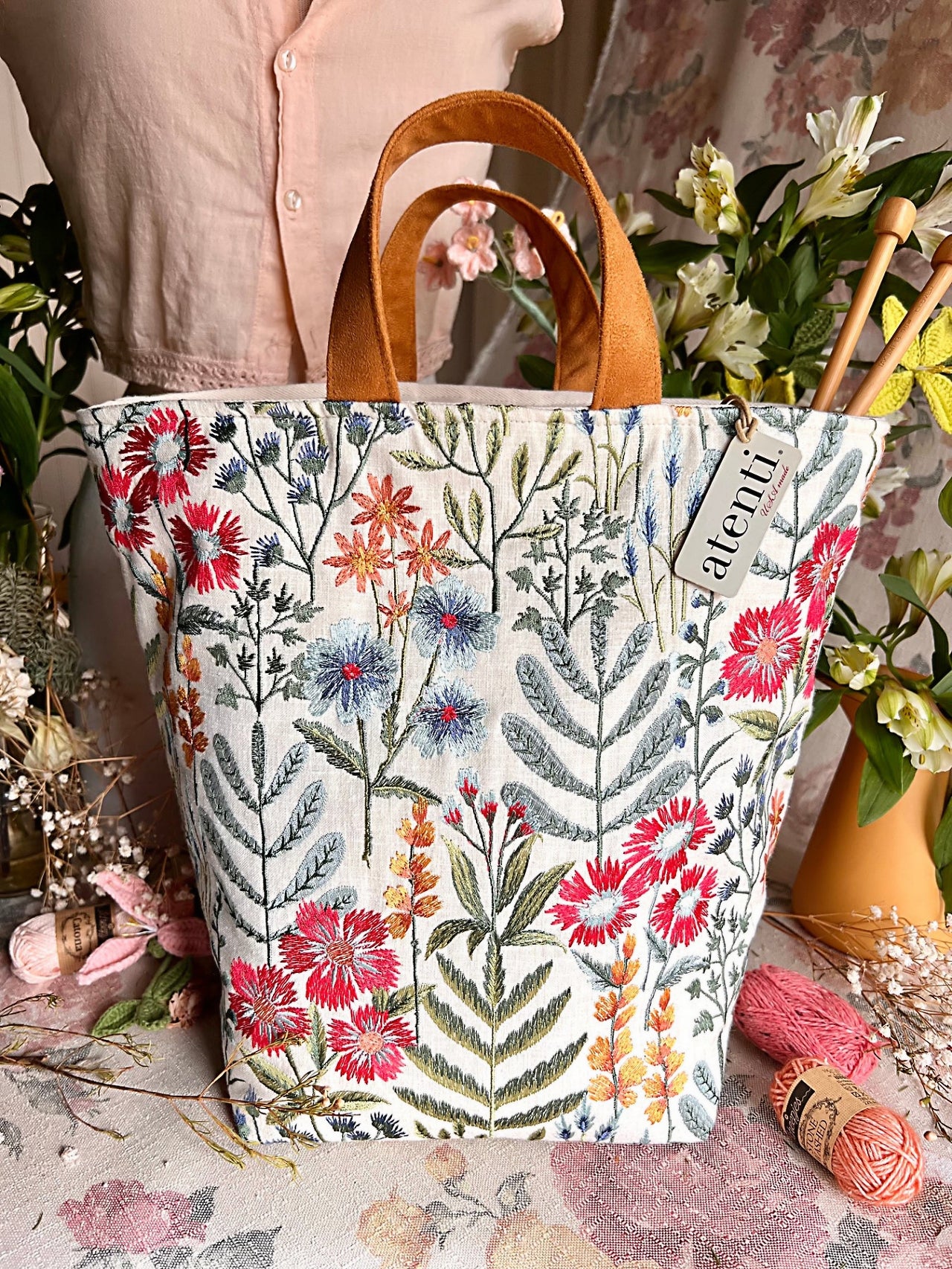 Atenti Wildflower Hope Basket - Image 3