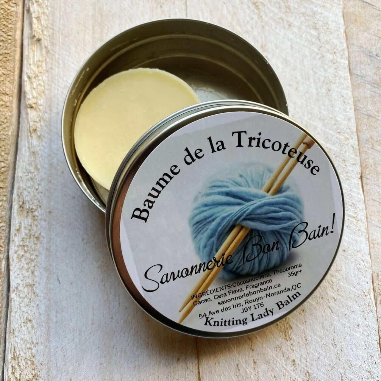 Knitting Lady Balm ♥ Solid moisturizer for knitters - Image 3