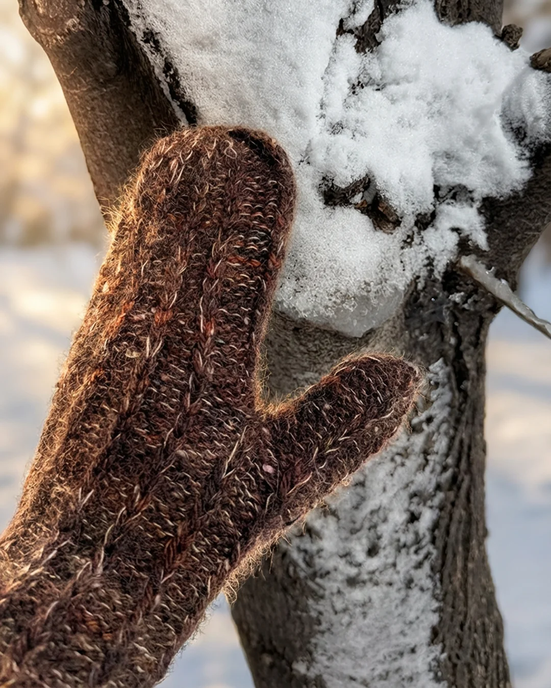 Blitzen Mittens | Knitting pattern and Optional kit - Image 3