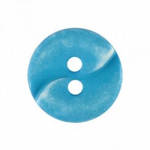 Small polyamide button with a wave and two holes pure - Image 12
