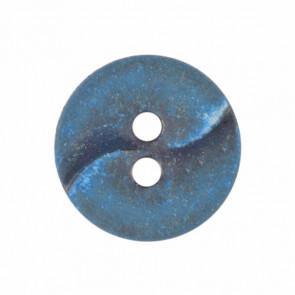 Small polyamide button with a wave and two holes pure - Image 13