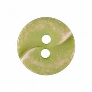 Small polyamide button with a wave and two holes pure - Image 17
