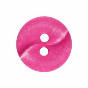 Small polyamide button with a wave and two holes pure - Image 18