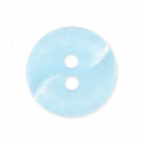 Small polyamide button with a wave and two holes pure - Image 27