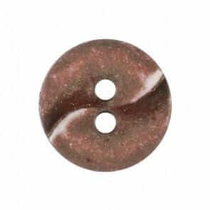 Small polyamide button with a wave and two holes pure - Image 28