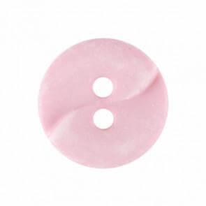 Small polyamide button with a wave and two holes pure - Image 6