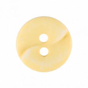 Small polyamide button with a wave and two holes pure - Image 8