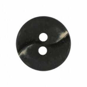Small polyamide button with a wave and two holes pure - Image 9