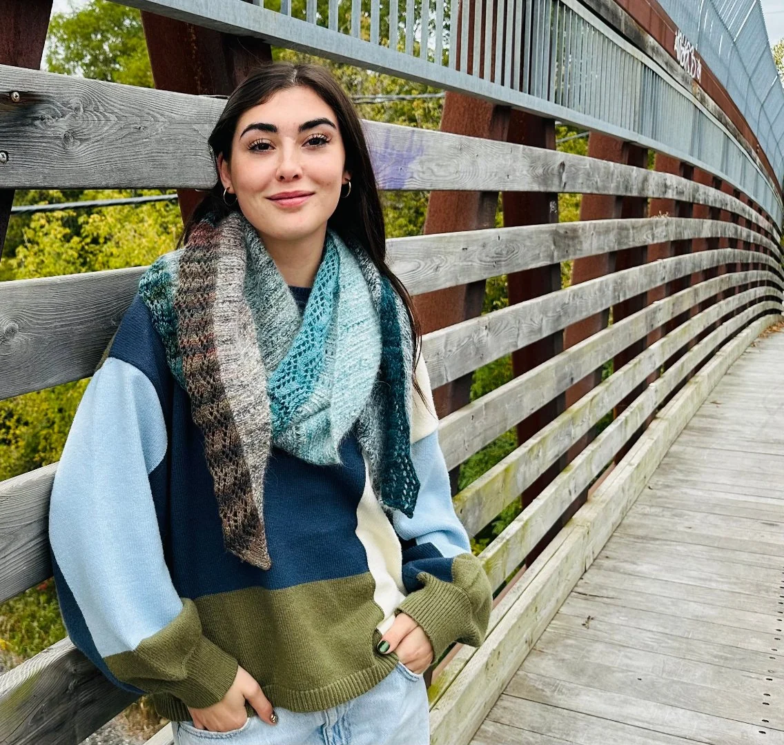 Bow River Shawl | Knitting pattern with or without yarns - Image 2