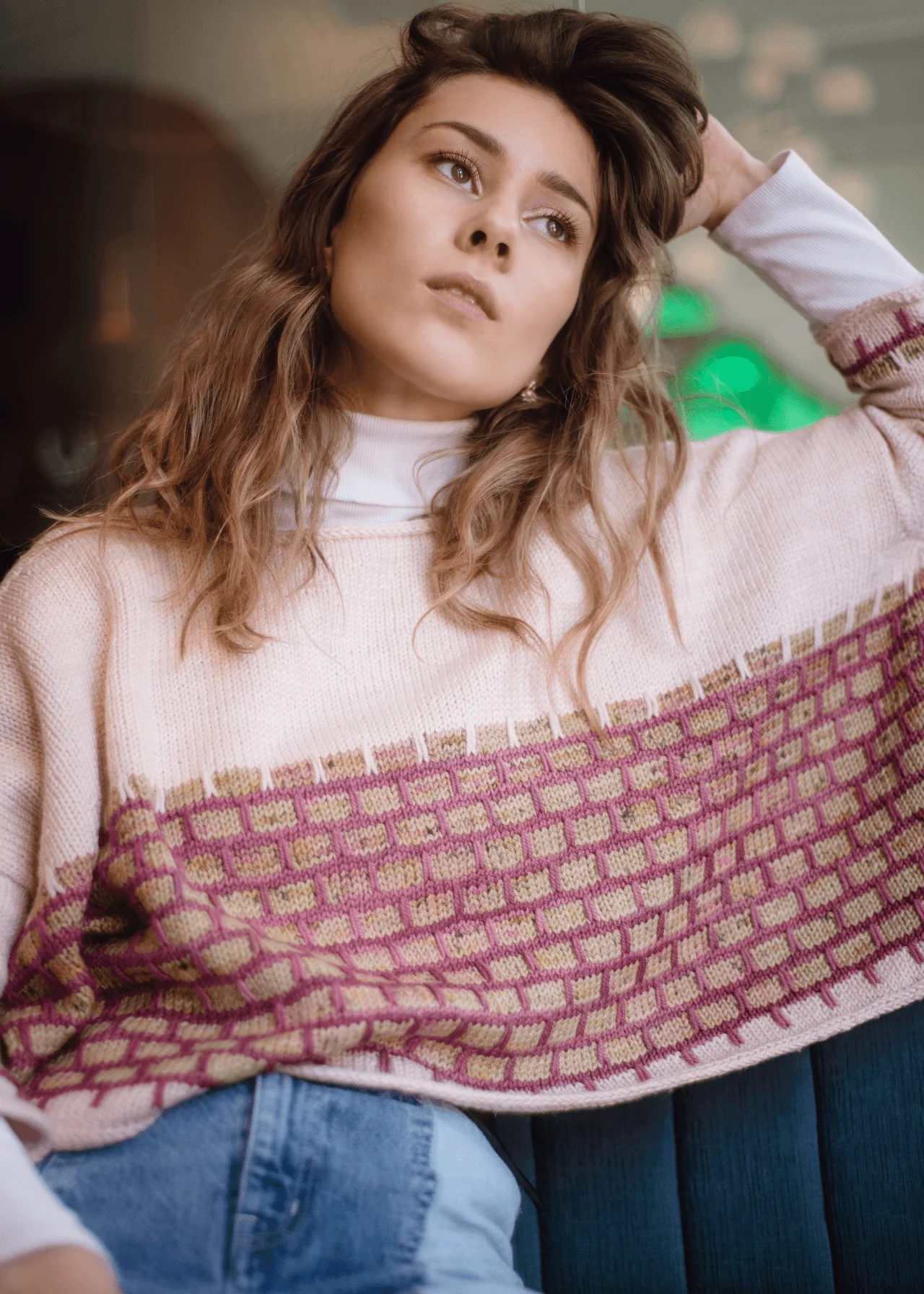 Brick Pullover - Knitting Pattern