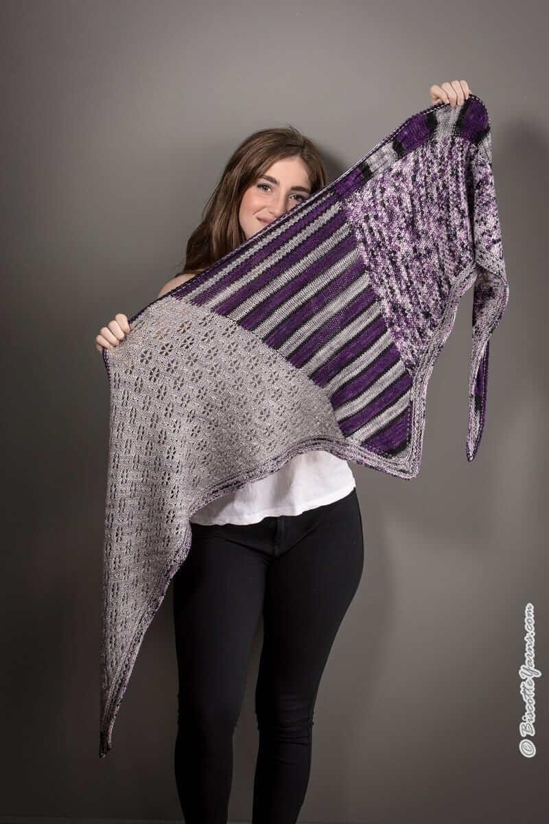 Byzantin Shawl | Knitting pattern with Optional Kits - Image 10