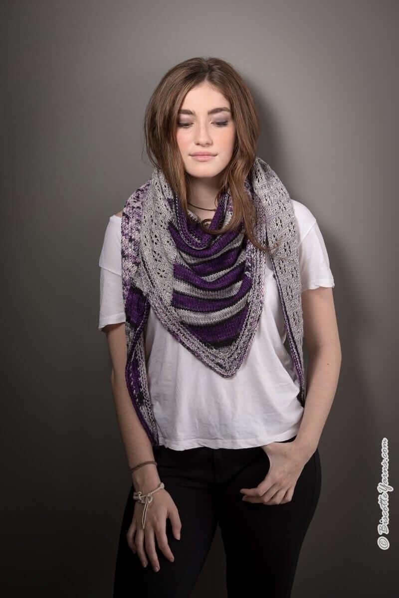 Byzantin Shawl | Knitting pattern with Optional Kits - Image 9