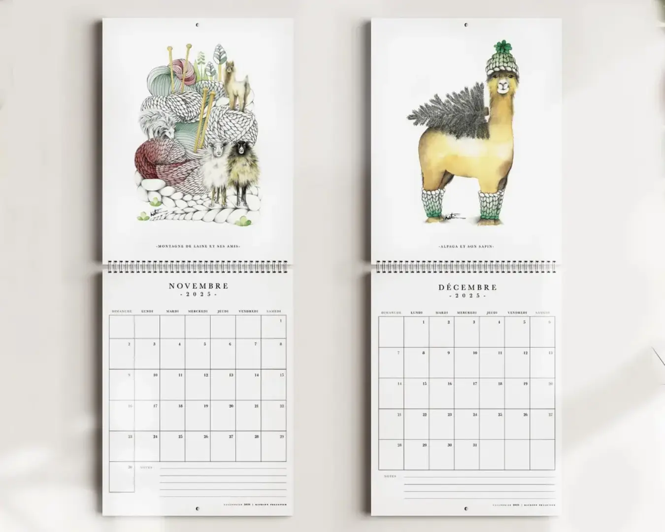2025 Calendar Katrinn Pelletier (French only) - Image 2
