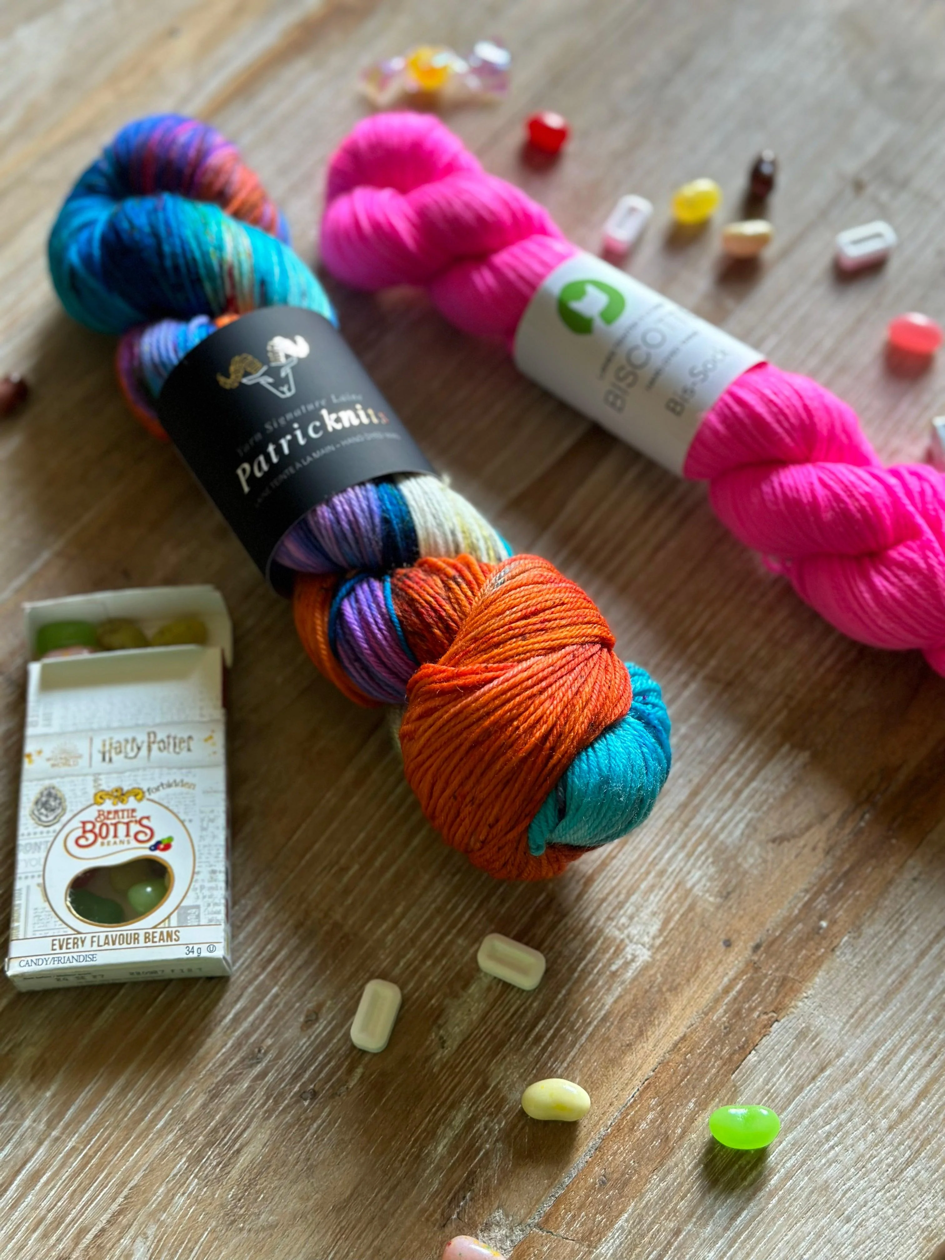 Candy Crushed Socks - KNITTING KIT - Image 2