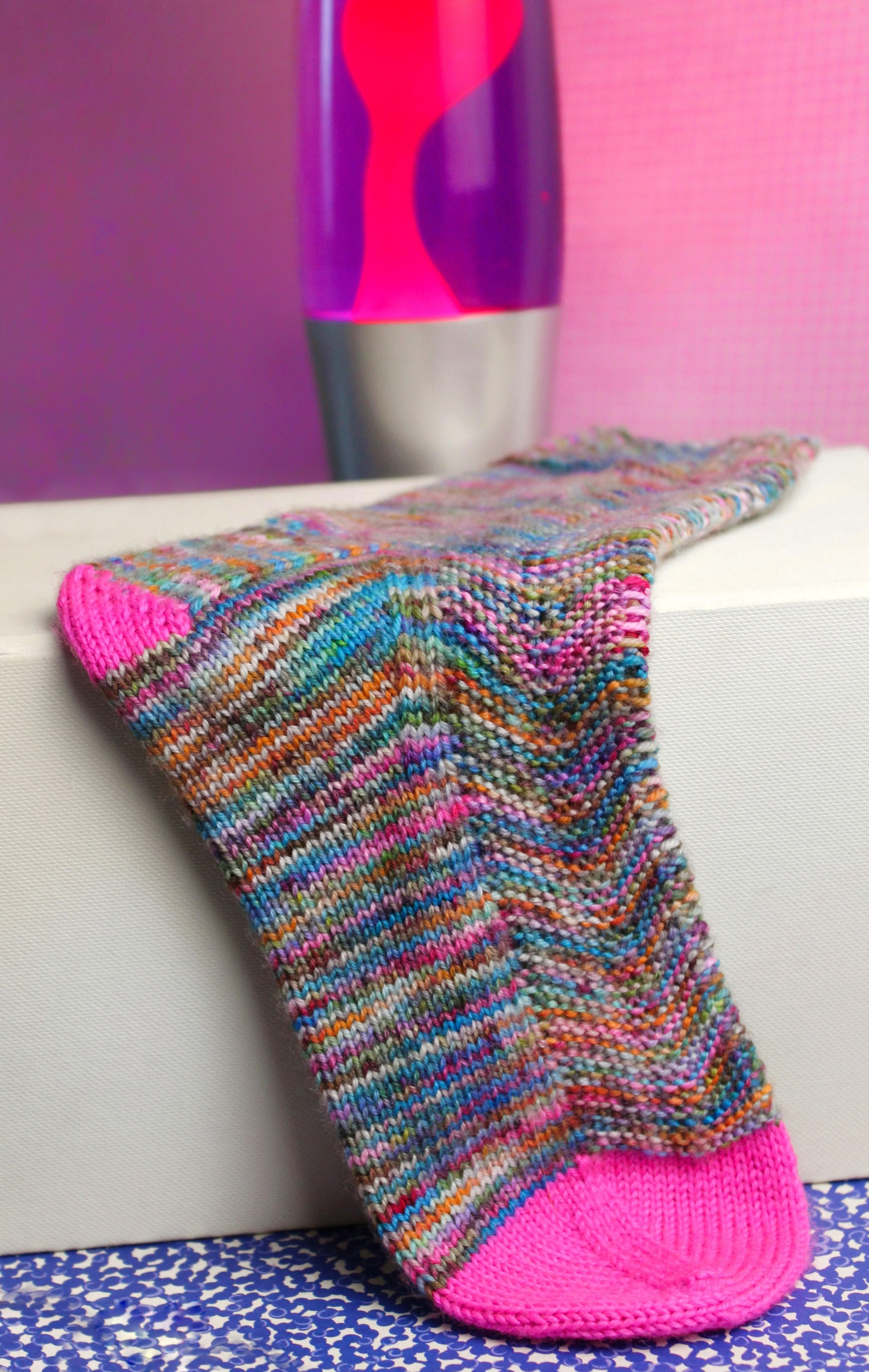 Candy Crushed Socks - KNITTING PATTERN - Image 2