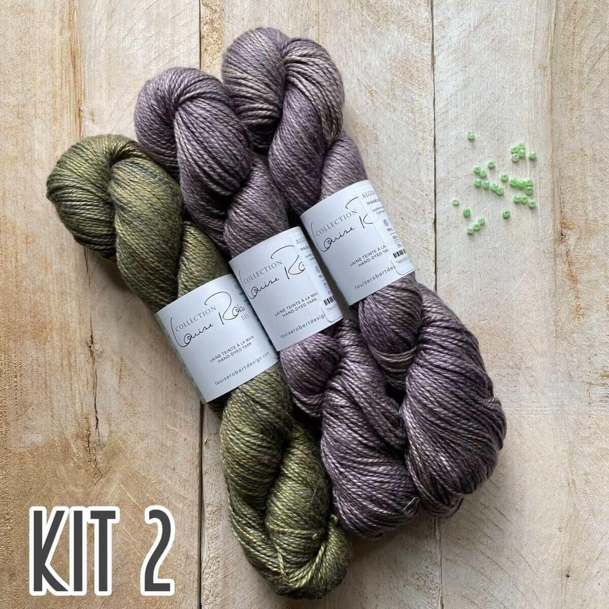 Paon d'Or Shawl Seed Beads Knitting Kit - Image 9