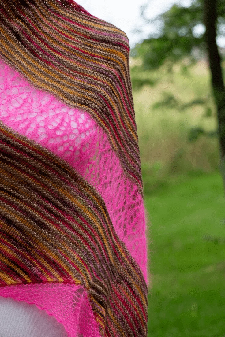 Rising Sun Shawl Knitting Pattern - Image 3