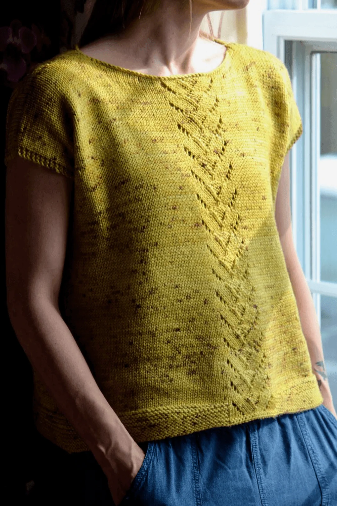 Andrea's Tee | Free Knitting Pattern and Optional Kits - Image 4