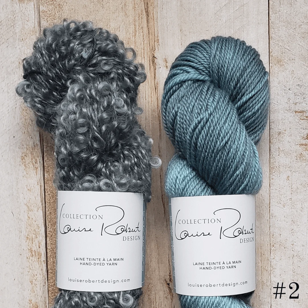 Melted Mohair Hat Knitting Kit - Image 3