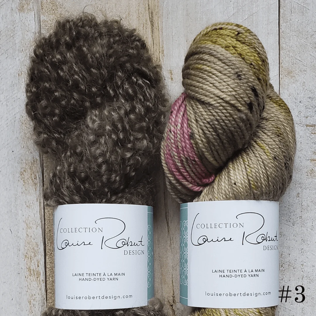 Melted Mohair Hat Knitting Kit - Image 4