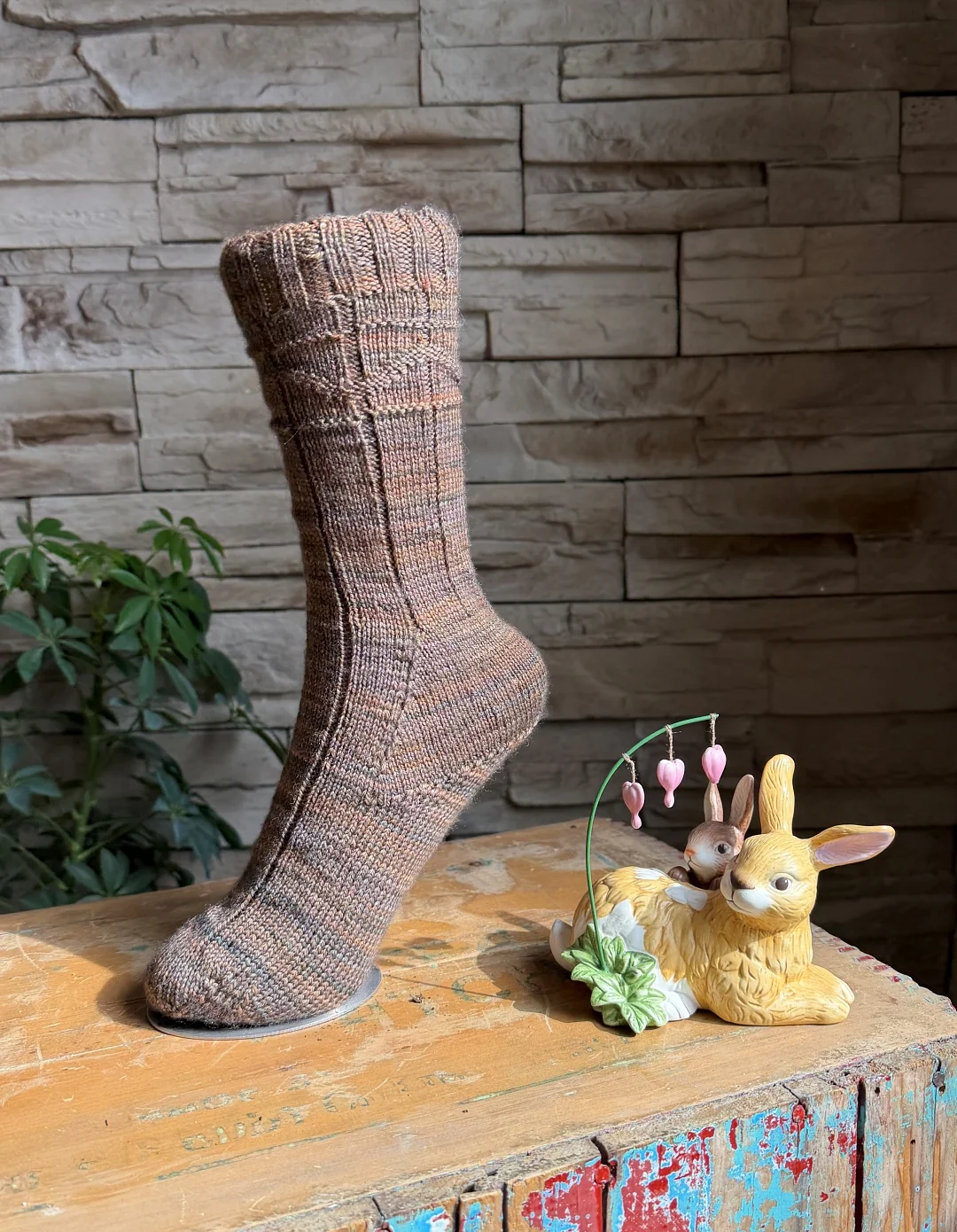 Charlie's Brown Socks | Knitting Kit - Image 3