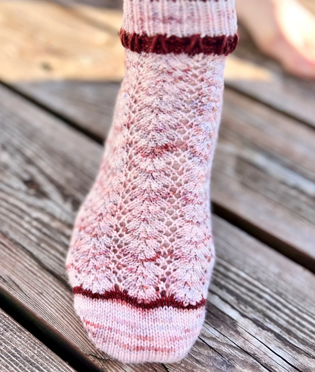Chaussette Églantine | Knitting Kit - Image 2