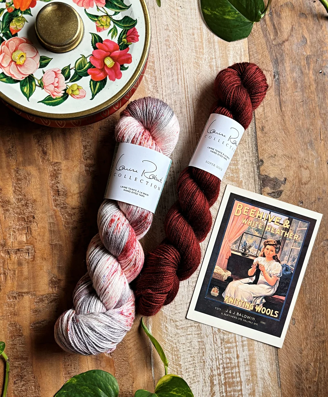 Chaussette Églantine | Knitting Kit - Image 4