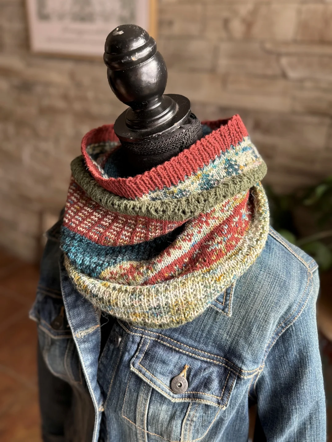 COL TOUSKI - Knitting pattern and optional kit - Image 2