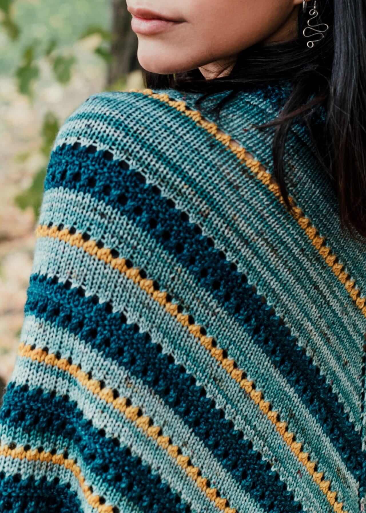 Copper Raffle - Shawl Pattern - Image 3