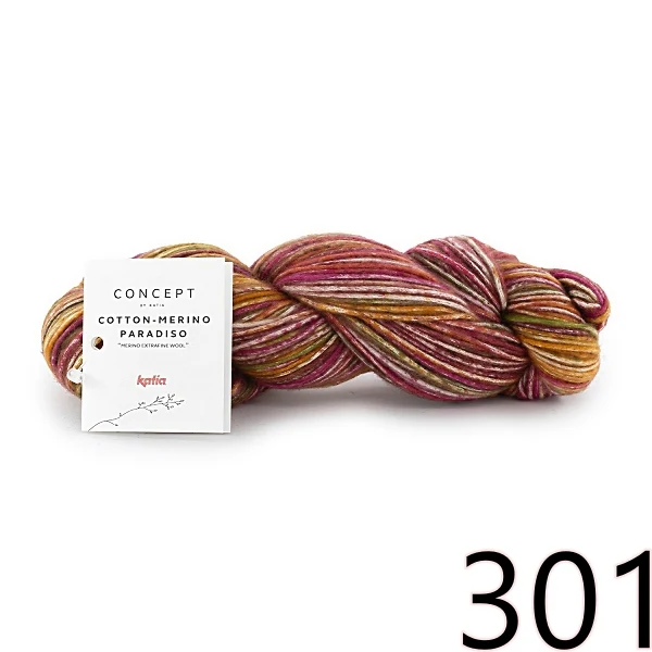 COTTON-MERINO PARADISO by Katia - Image 4