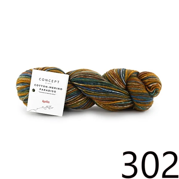 COTTON-MERINO PARADISO by Katia - Image 5