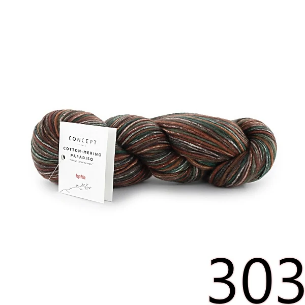 COTTON-MERINO PARADISO by Katia - Image 6