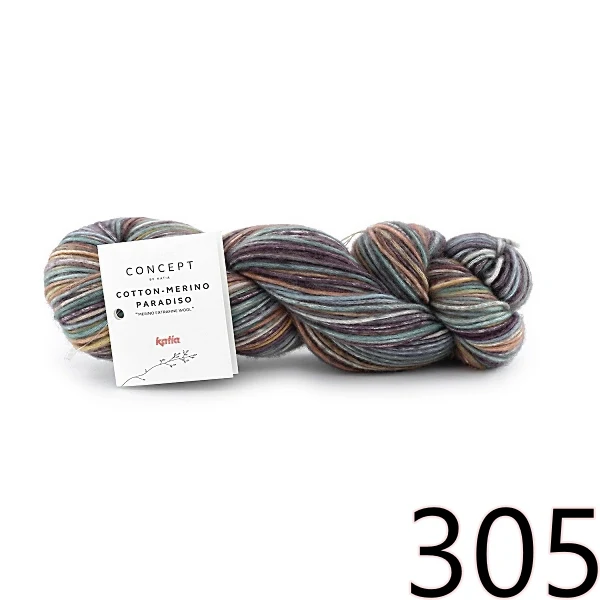 COTTON-MERINO PARADISO by Katia - Image 8