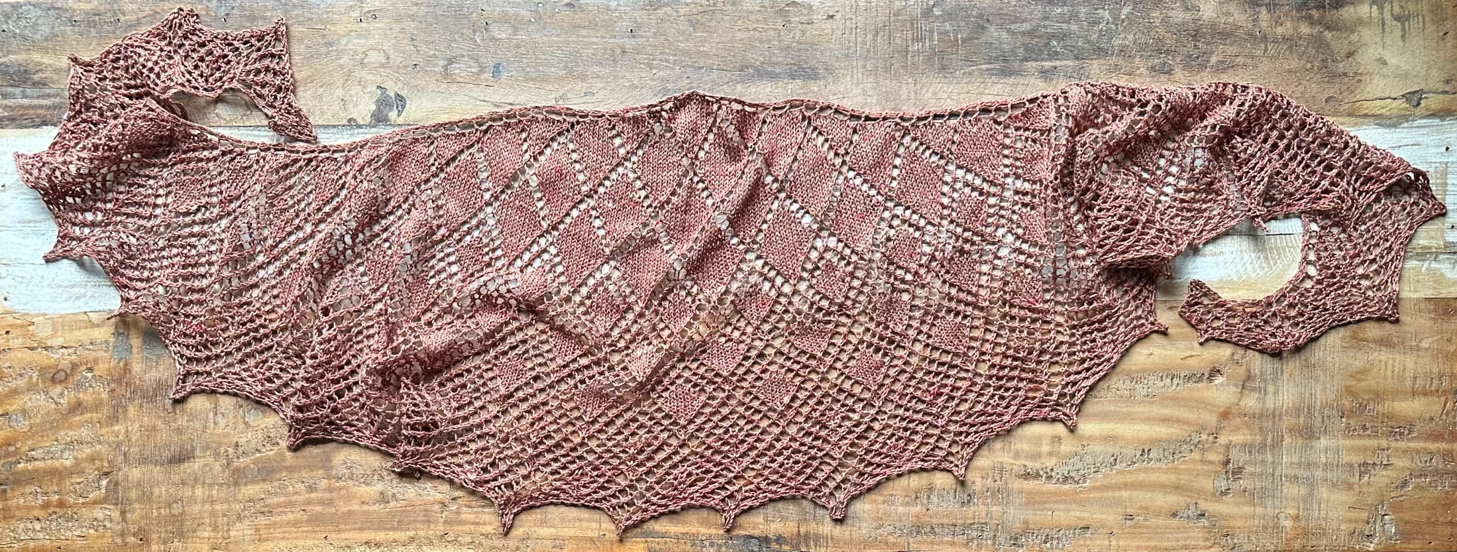 Crystallace Shawl | Knitting Pattern and Optional Kits - Image 3