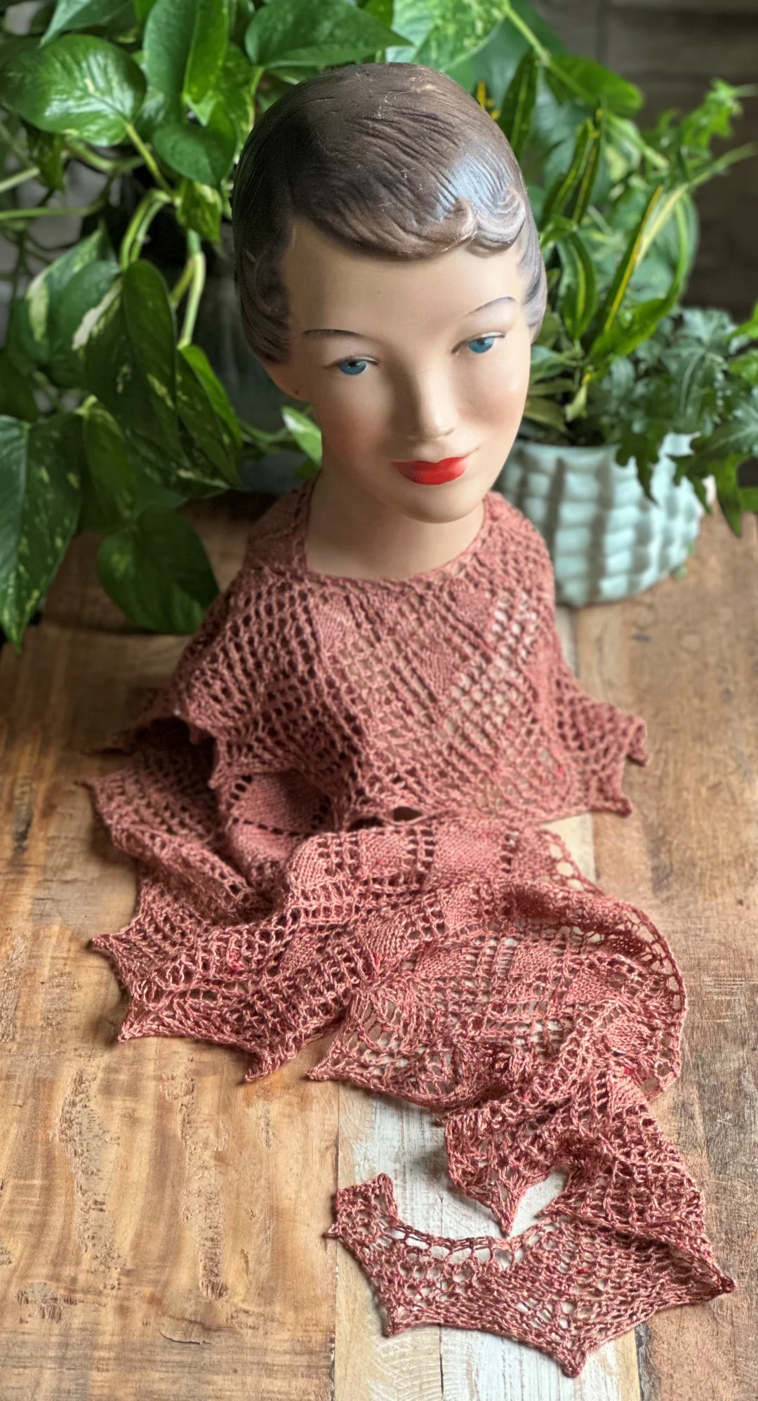Crystallace Shawl | Knitting Pattern and Optional Kits - Image 5