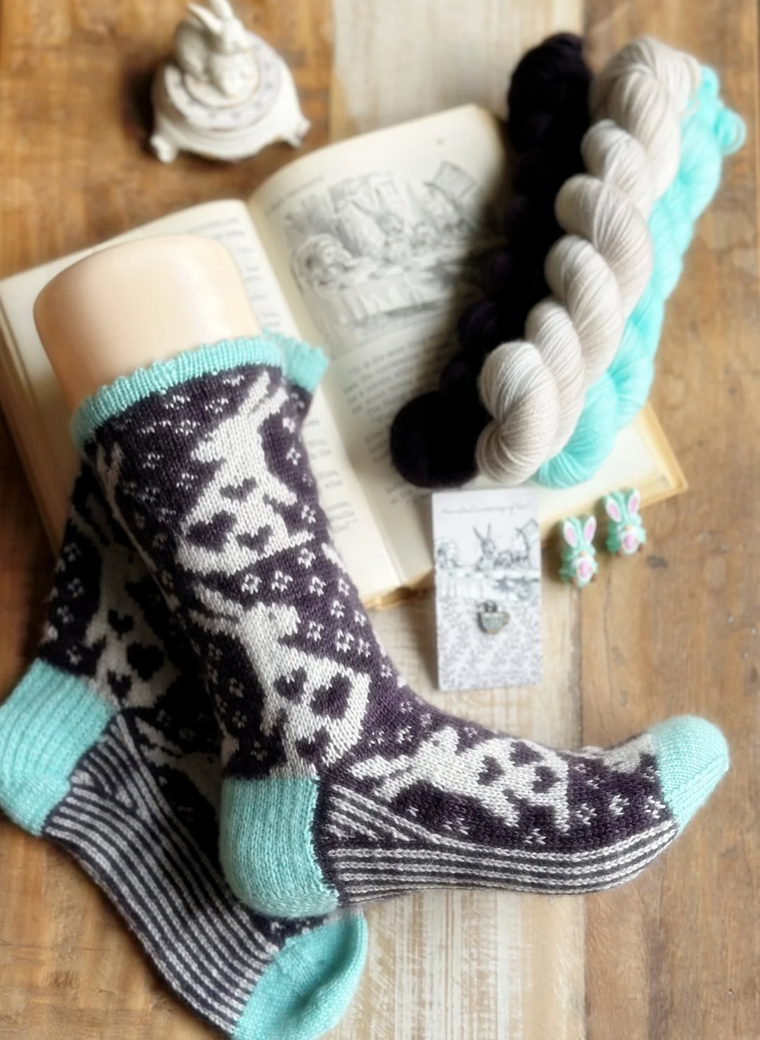 Easter Wonderland Socks | Knitting Pattern and Optional Limited Edition Kit - Image 4