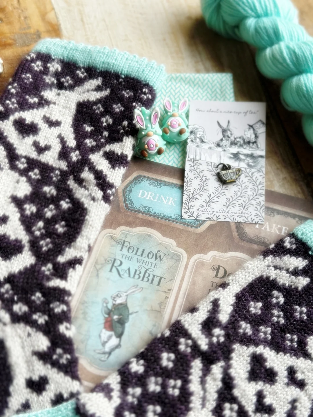 Easter Wonderland Socks | Knitting Pattern and Optional Limited Edition Kit - Image 5