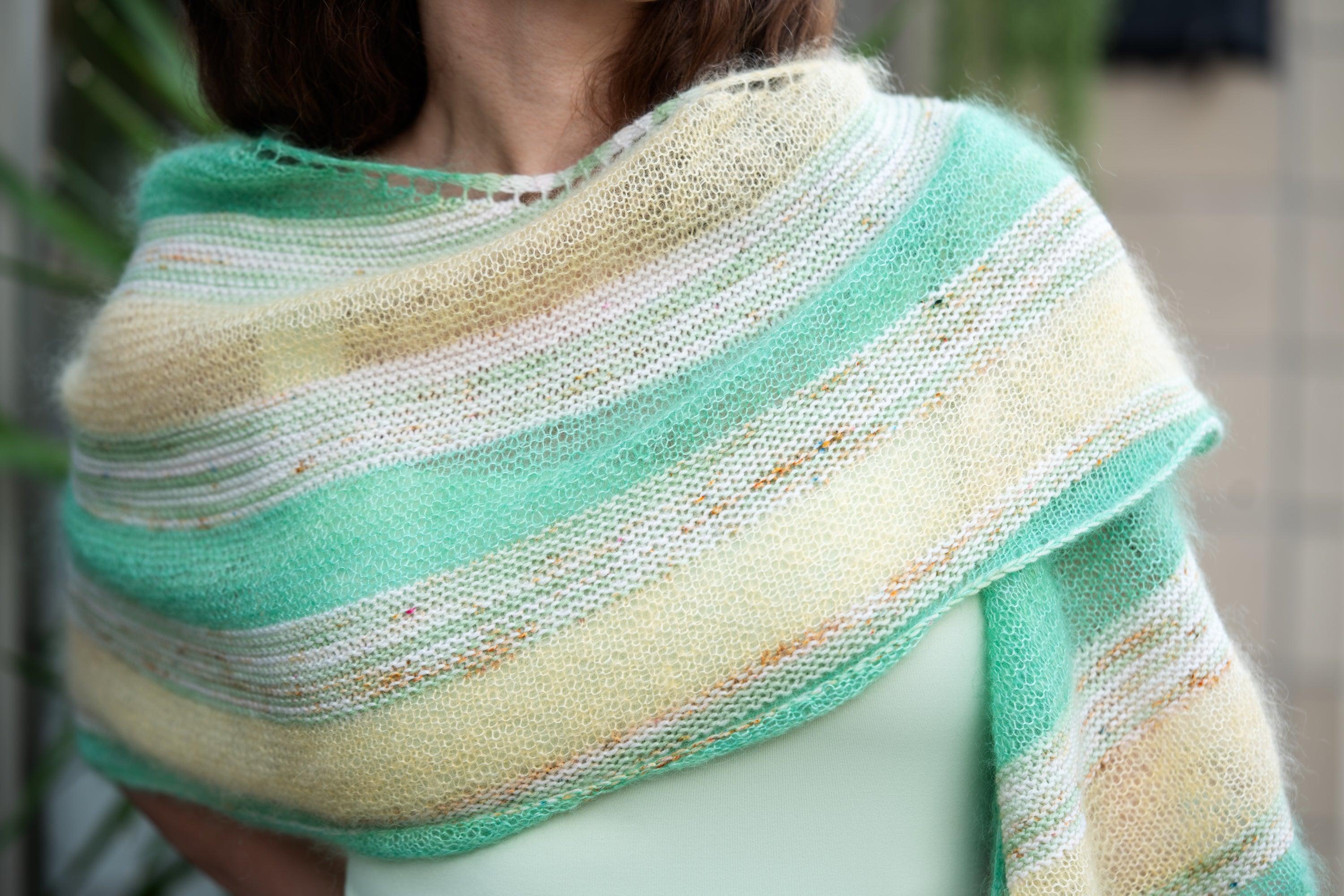 Echo Shawl - KNITTING PATTERN - Image 2